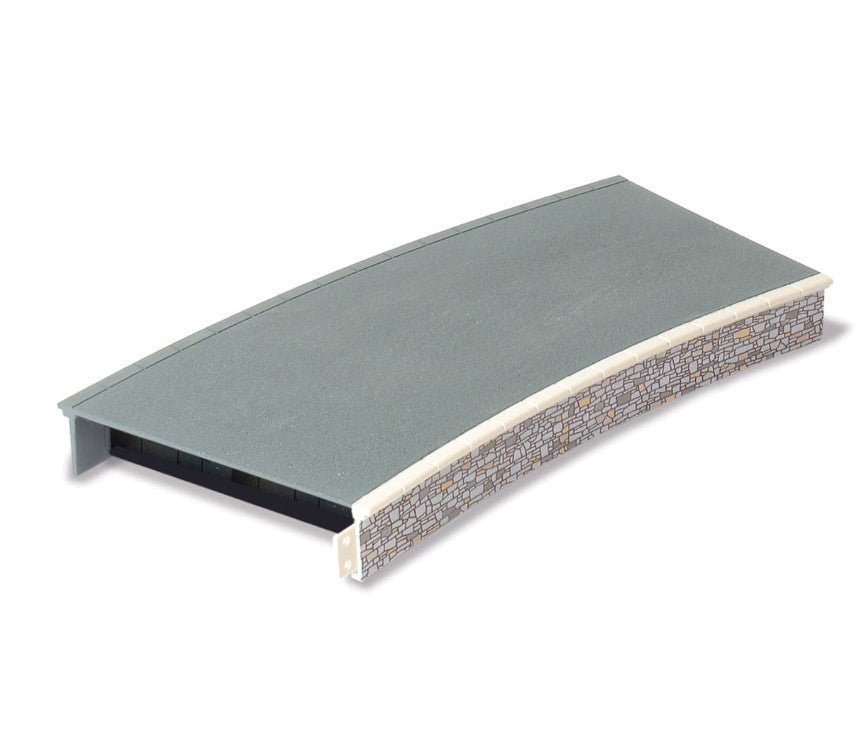 2 Curved Platforms, Stone Edging St-293 - Access Models