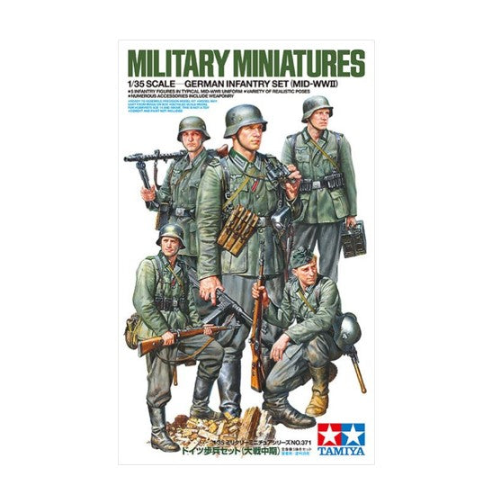 Tamiya 1/35 German Infantry Late WWII 35382