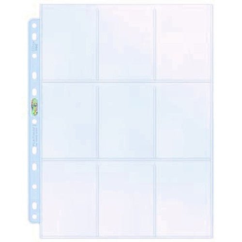9 Pocket Trading Card Pages - Platinum Series 100 Pages - Access Models