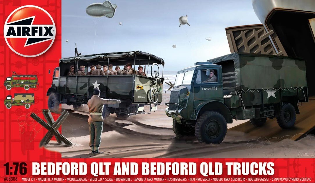 Airfix 1/76 Bedford Qld/Qlt Trucks A03306 - Access Models