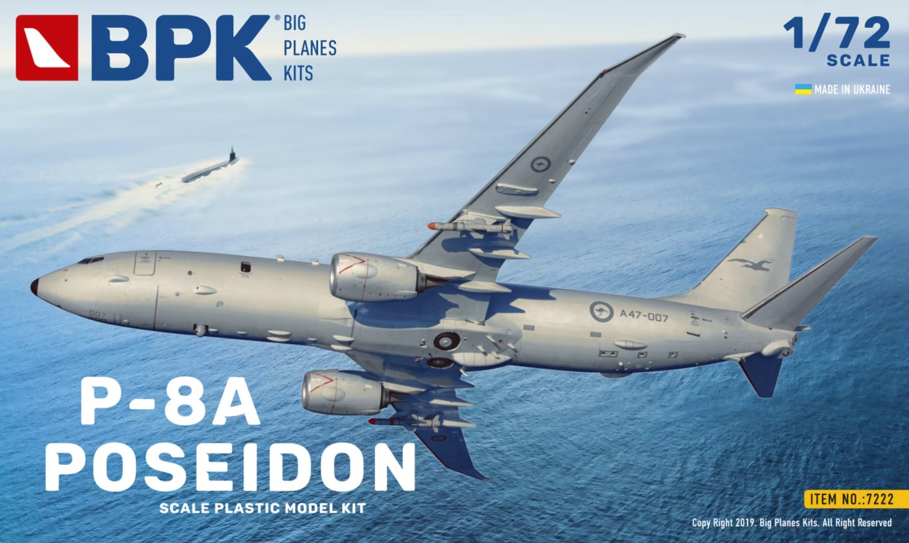 Big Plane Kits 1/72 P-8A Poseidon BPK7222 - Access Models