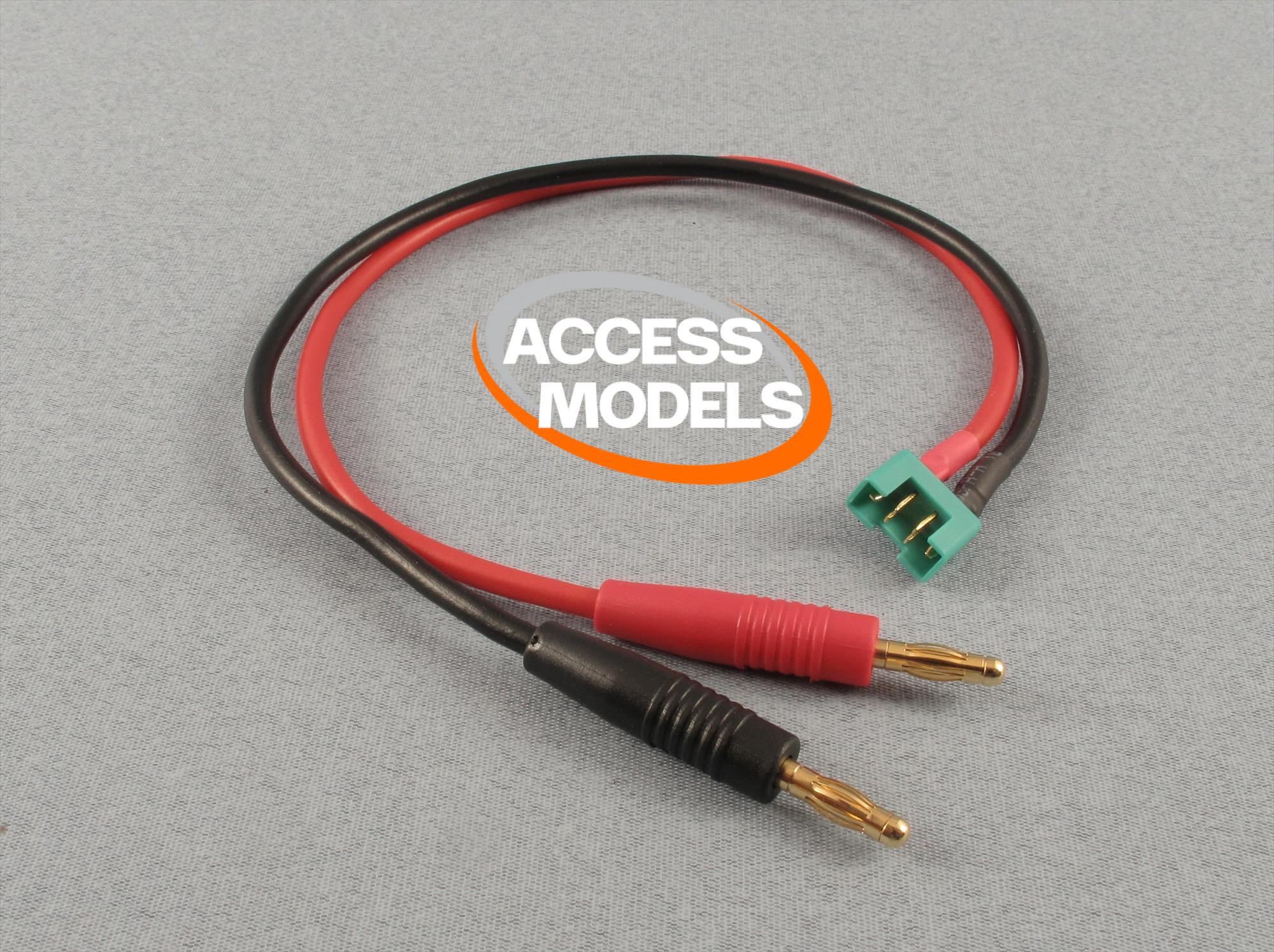 Logic Rc Charge Lead : 4Mm~Multiplex O-Lgl-Clmpx