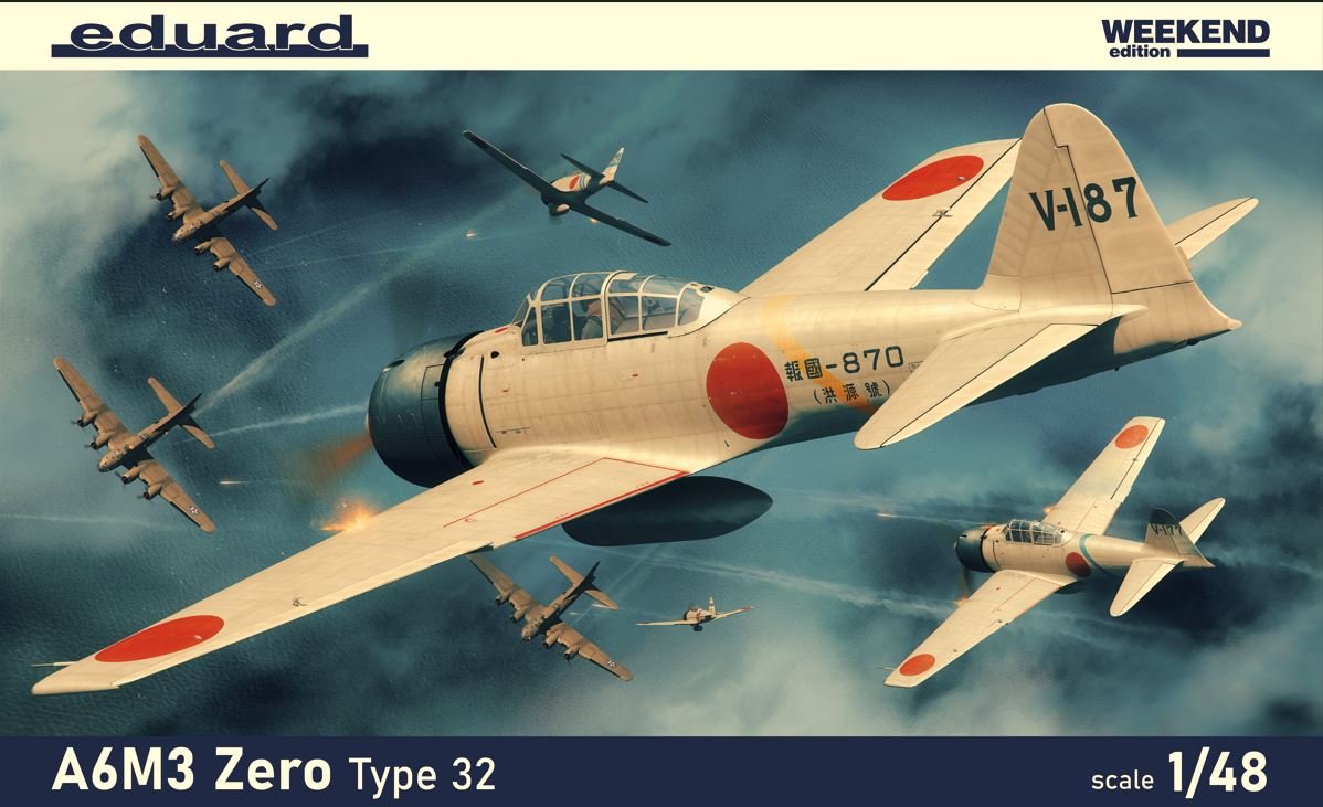 Eduard 1/48 Mitsubishi A6M3 Zero (Type 32) Weekend Edition 84191 - Access Models