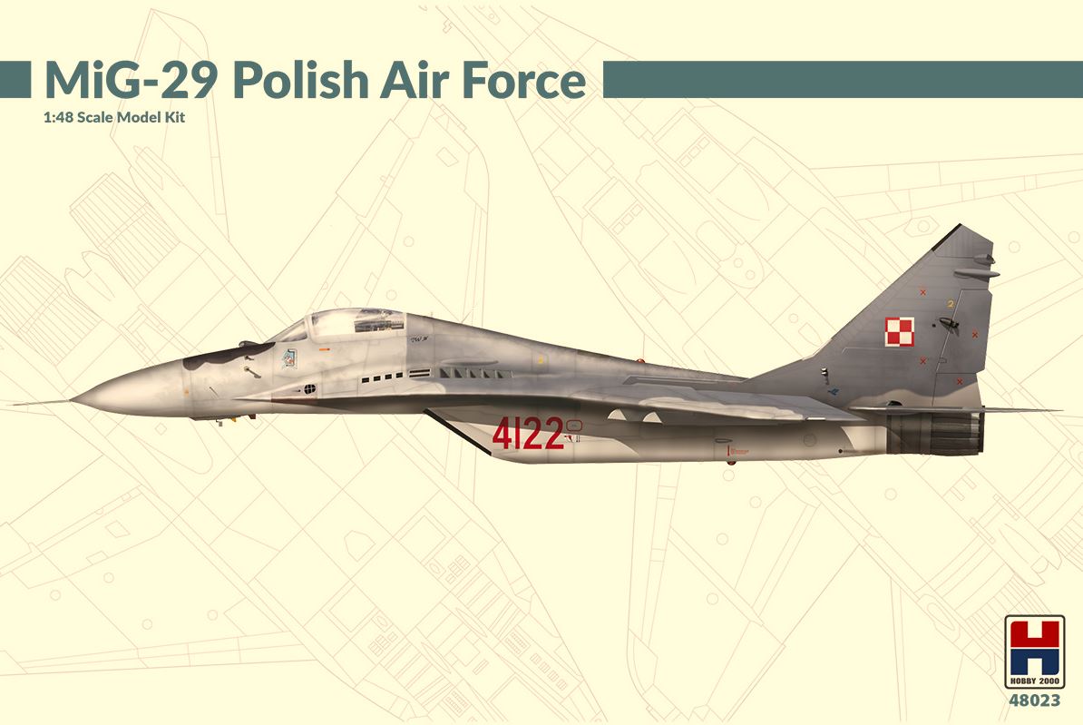 Hobby 2000 1/48 1/48 Mig-29 Polish Air Force 48023 - Access Models