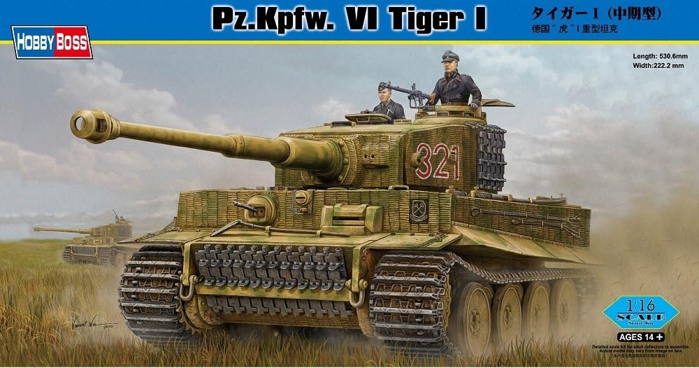 Hobbyboss 1/16 Pz Kpfw. VI Tiger 1 - Early HBB82607 - Access Models