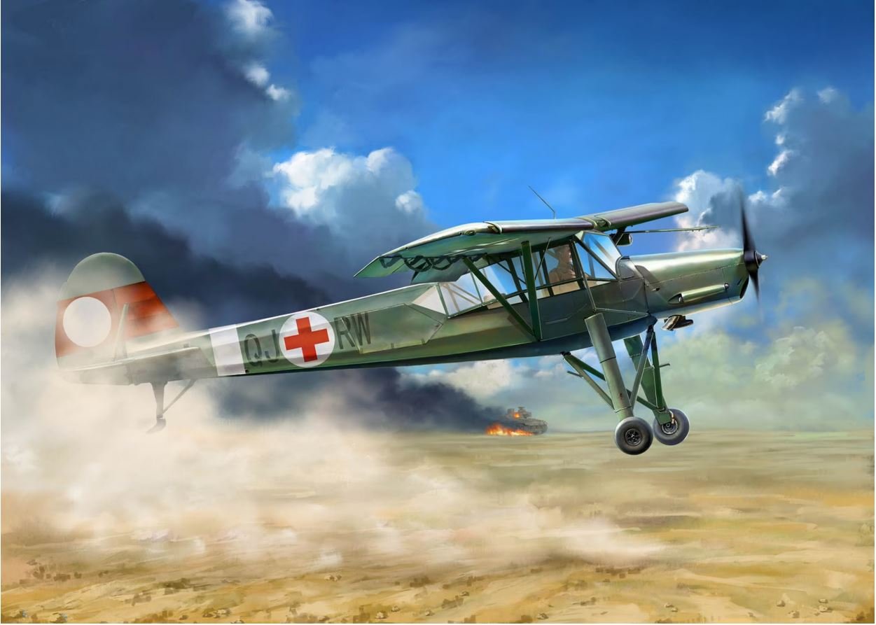 Hobbyboss 1/35 Fiesleler Fi-156 D-1 Storch 80182 - Access Models