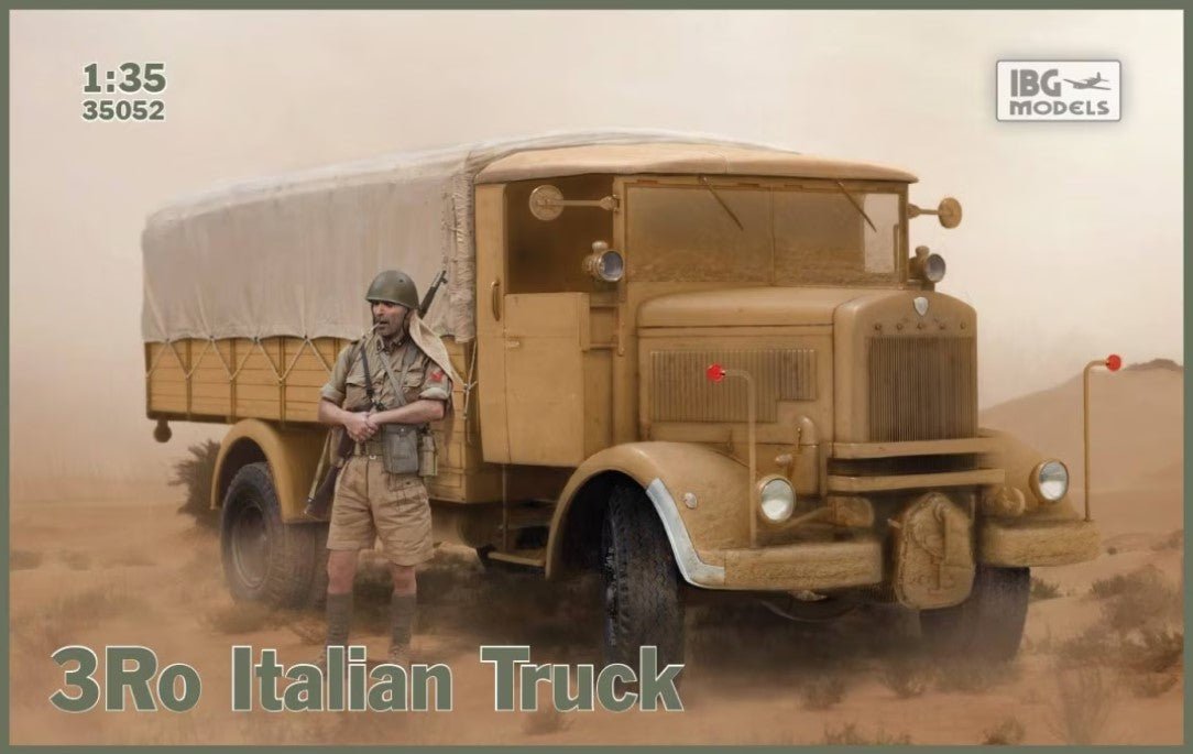 Ibg Models 1 35 3Ro Italian Truck 35052 Model Kit Access Models ibg-models-1-35-3ro-italian-truck-35052-model-kit-access-models