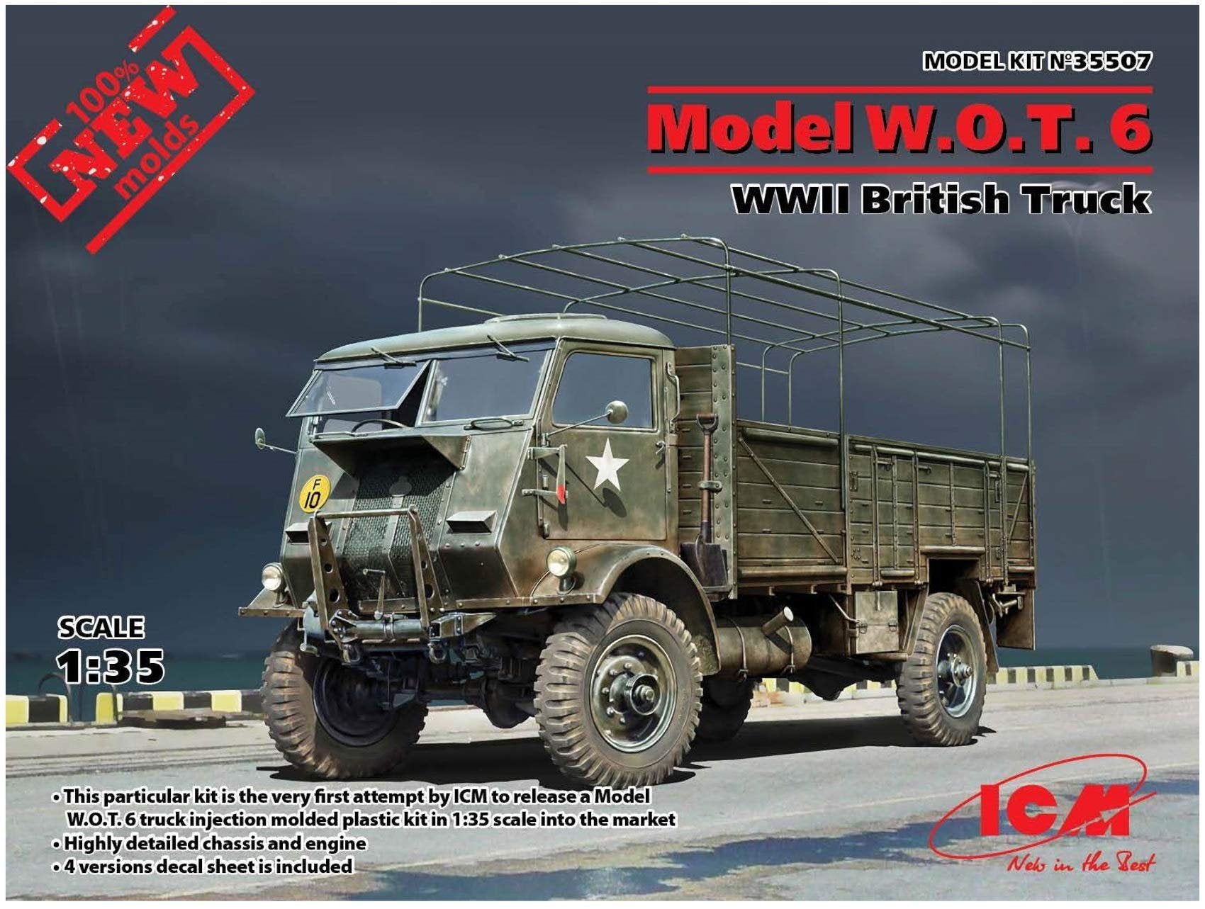 ICM 1/35 Model W.O.T. 6, WWII British Truck ICM35507 - Access Models