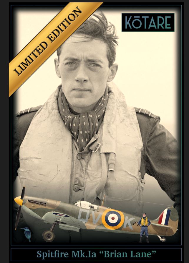 Kotare 1/32 1/32 Spitfire Mk I Brian Lane Limited & Figure K32601