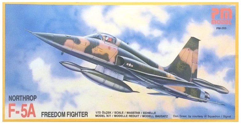PM Model 1/72 Northrop F-5a Pm203 / Pm-203 - Access Models