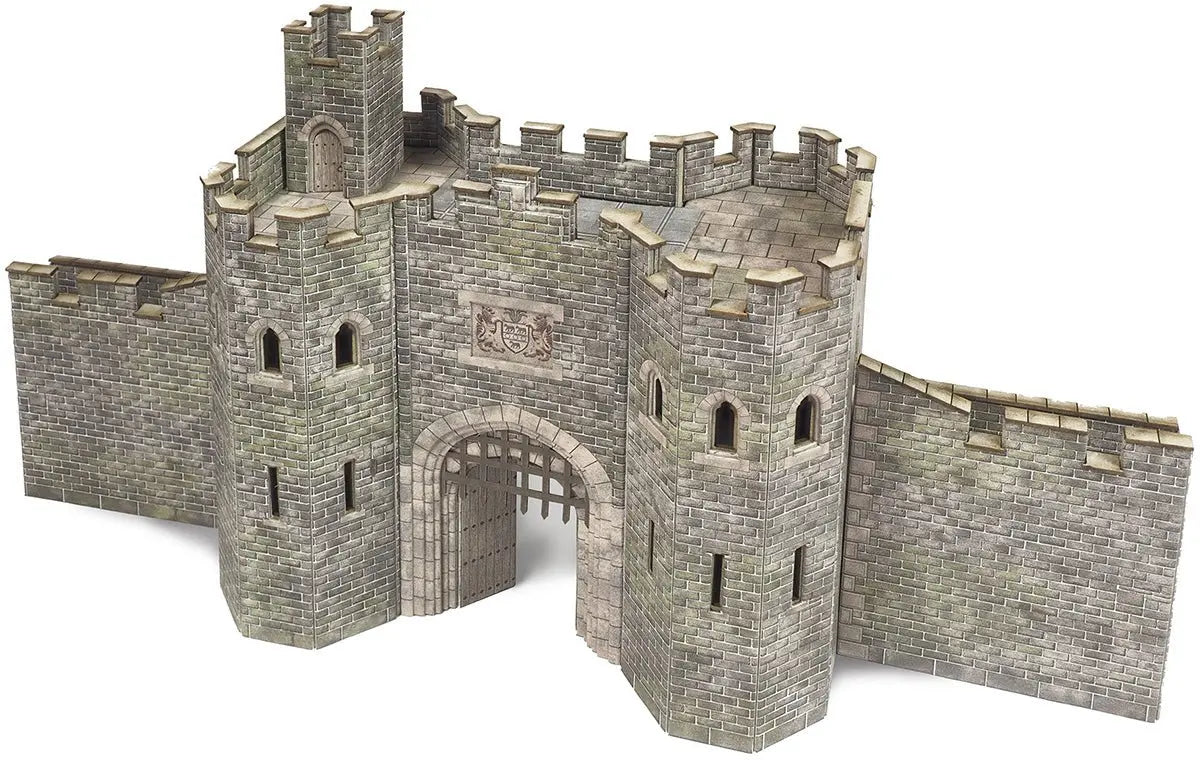 Po291 00/H0 Scale Castle Gatehouse - Access Models