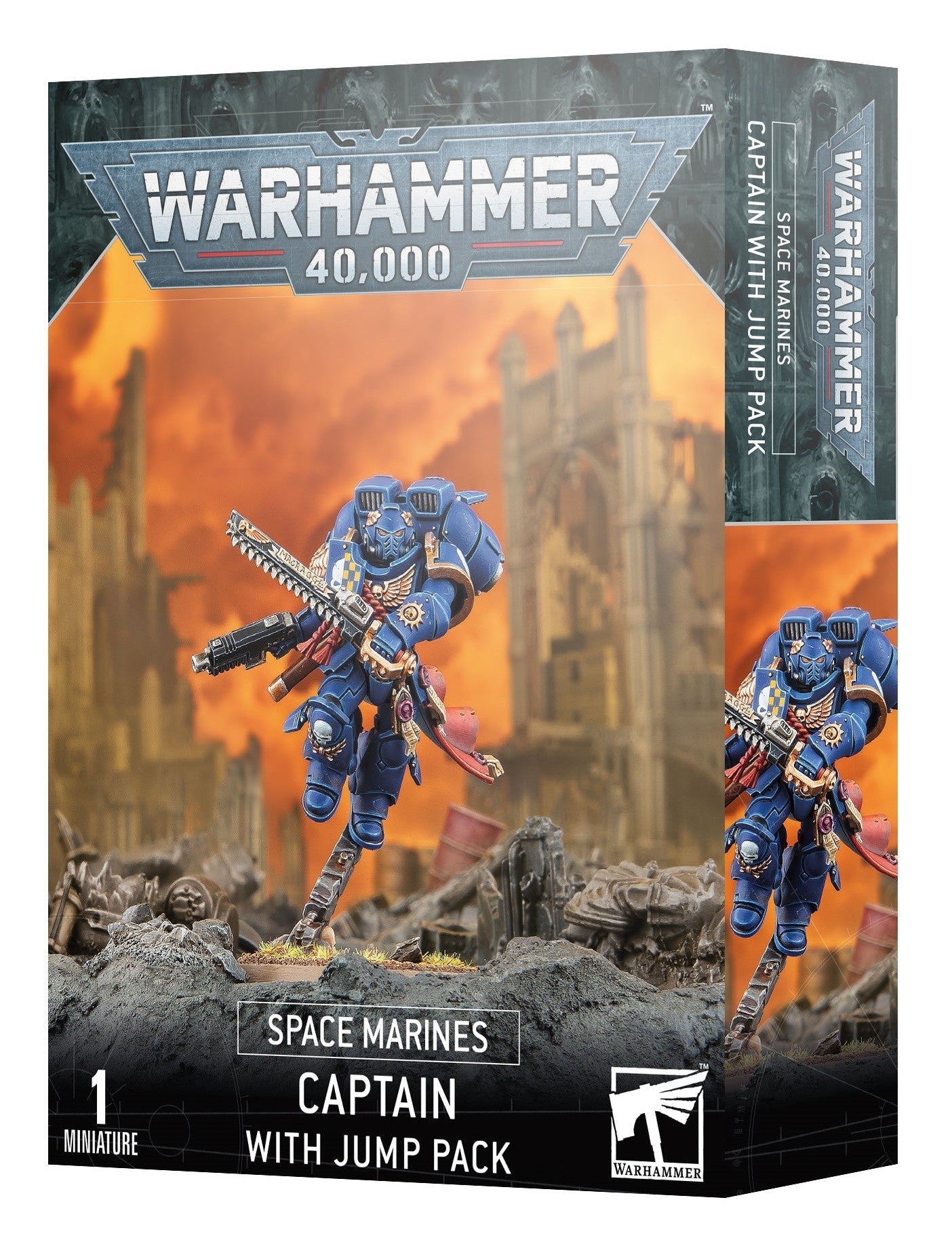 SPACE MARINES: CAPTAIN WITH JUMP PACK 48-17 - Access Models