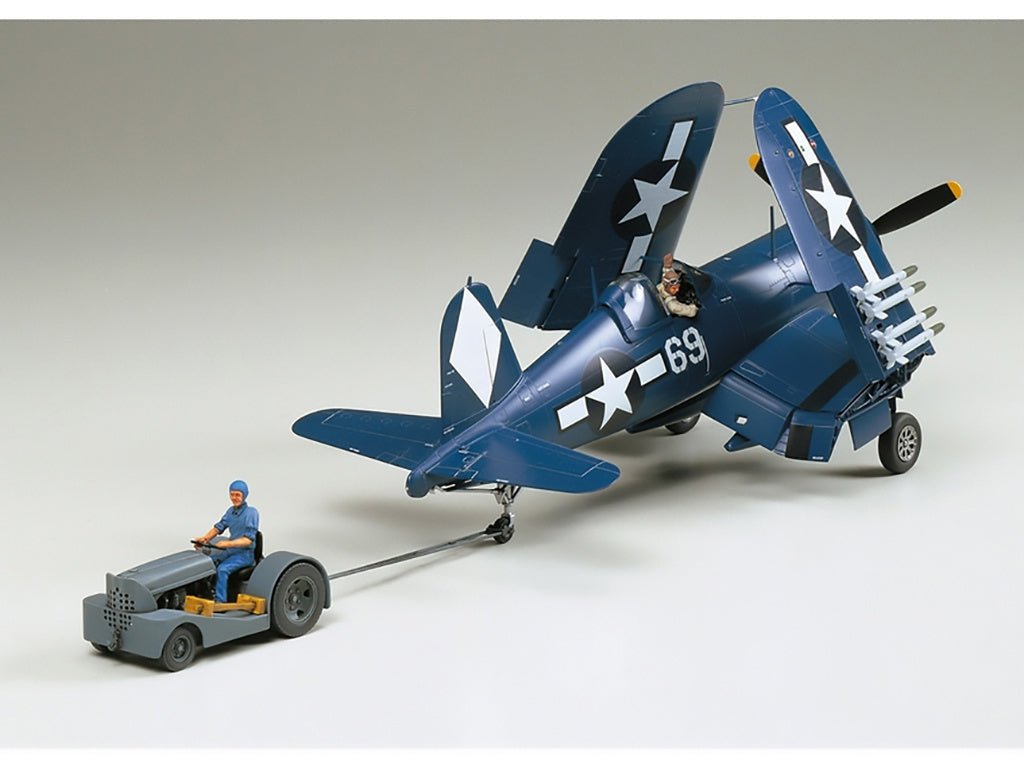 Tamiya 1/48 Corsair F4u-1d With Moto Tug 61085 - Access Models