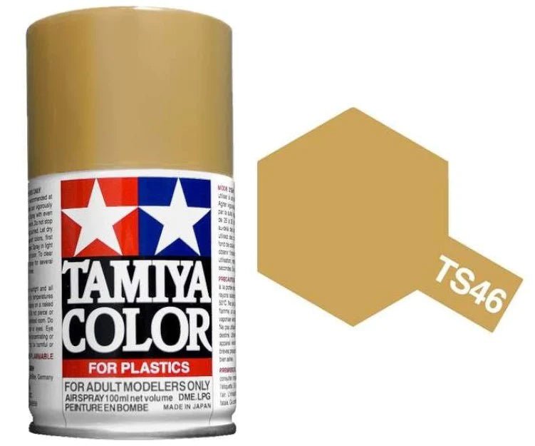 Tamiya Spray Paints 100ml TS46 Light Sand - Access Models
