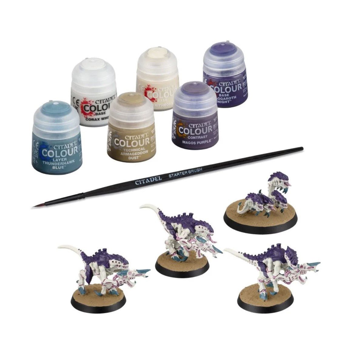 Tyranids: Termagants and Ripper Swarm Paint Set 60-13 - Access Models