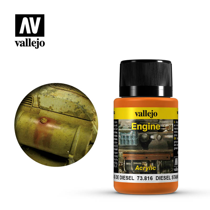 Vallejo Engine 73.816 Diesel Stains - Access Models