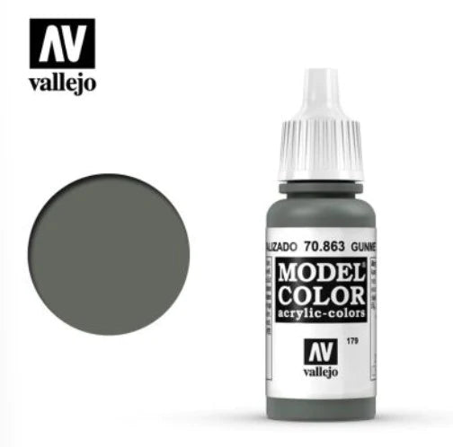 Vallejo Model Color 17ml 863 Gunmetal Grey - Access Models