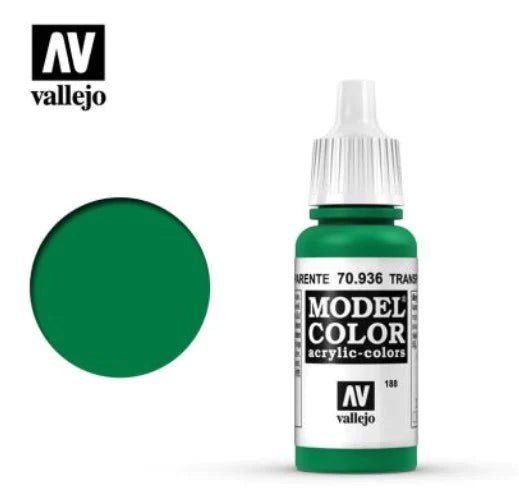 Vallejo Model Color 17ml 936 Transparent Green - Access Models