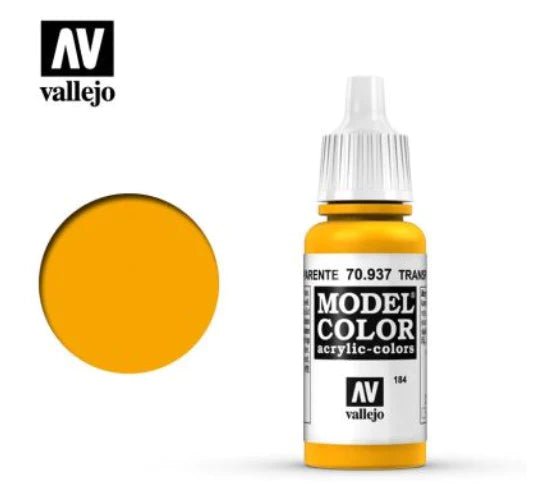 Vallejo Model Color 17ml 937 Transparent Yellow - Access Models