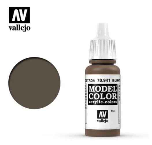 Vallejo Model Color 17ml 941 Burnt Umber - Access Models