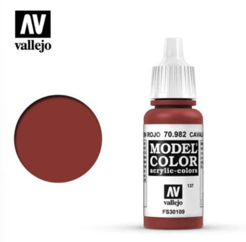 Vallejo Model Color 17ml 982 Cavalry Brown - Access Models