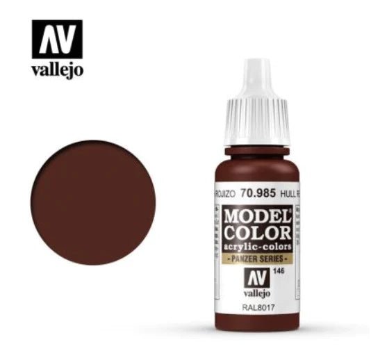 Vallejo Model Color 17ml 985 Hull Red - Access Models