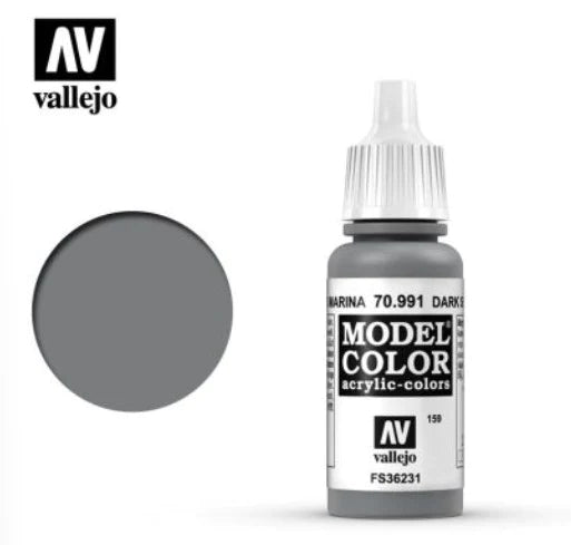 Vallejo Model Color 17ml 991 Dark Sea Grey - Access Models