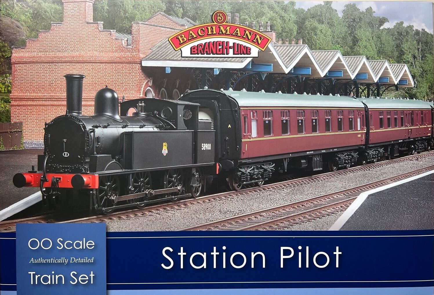 Bachmann Station Pilot train set