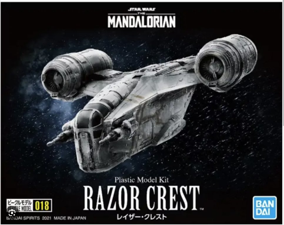 Bandai Razor crest model kits