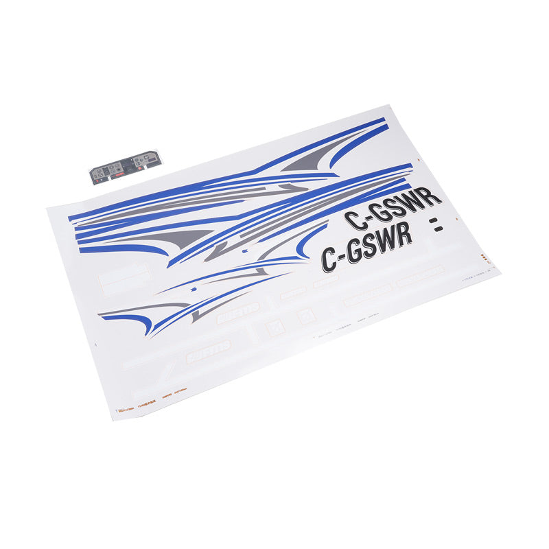 Decal Sheet (for 1500mm Cessna) (Blue)