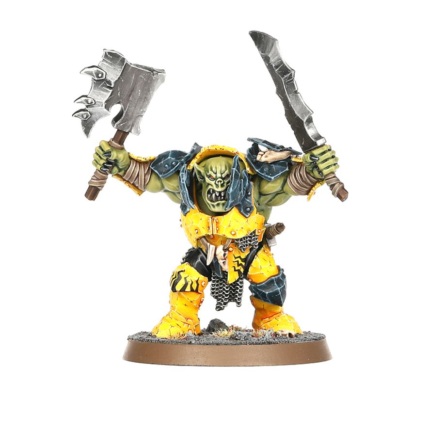 Spearhead:Orruk Warclans Ironjawz Bigmob 