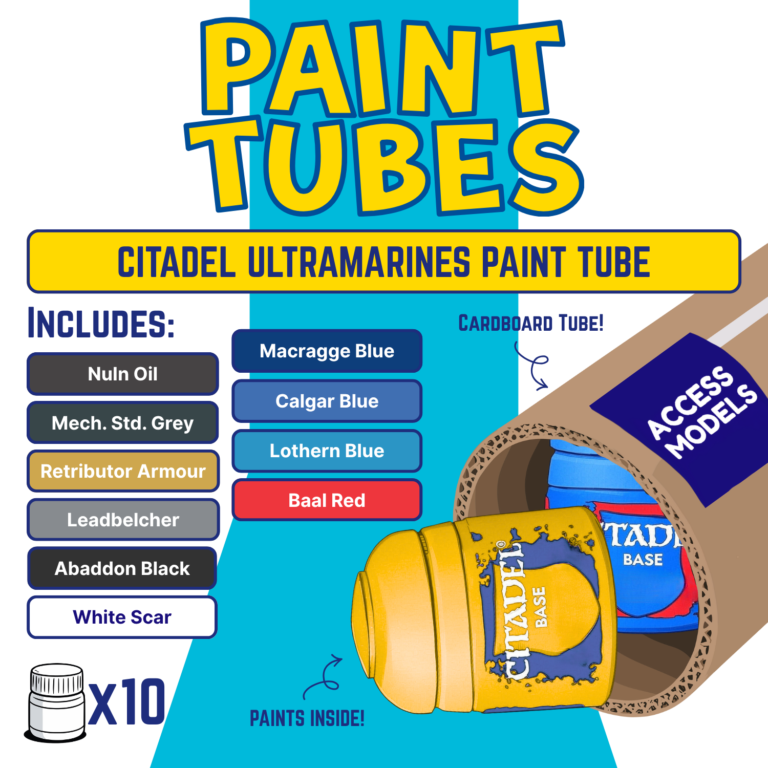 citadel paint tube- ultramarines