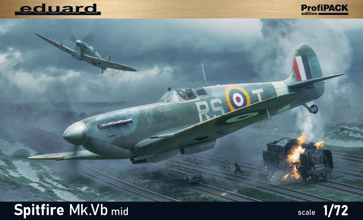 Eduard 1/72 Spitfire Mk.Vb Mid (ProfiPACK)