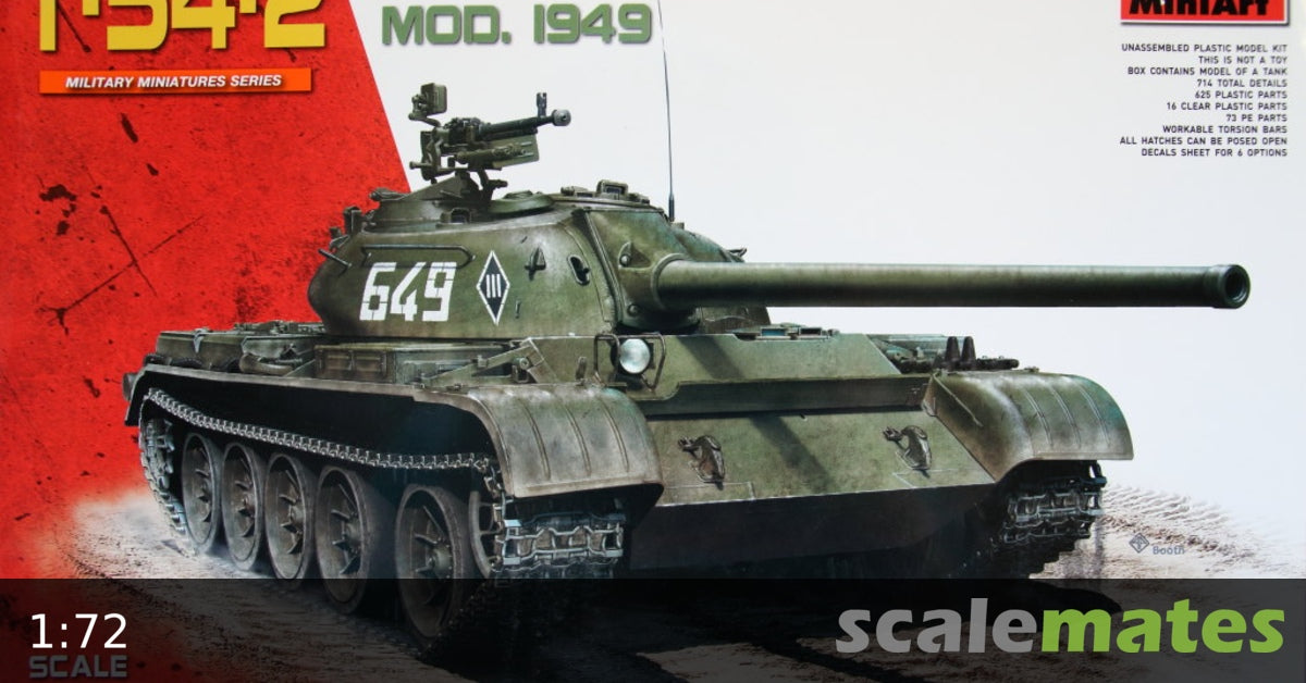 Miniart 1:35 - T-54-2 Soviet Medium Tank (Mod.1949)