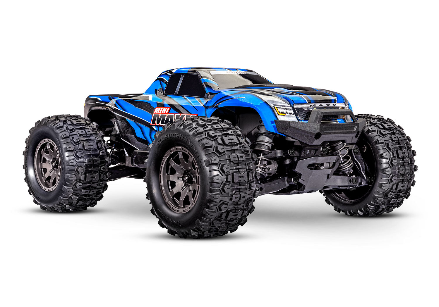 Traxxas Mini Maxx BL-2S 4WD RTR Monster Truck, Blue