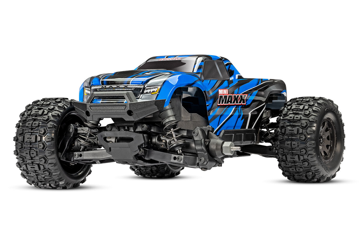 Traxxas Mini Maxx BL-2S 4WD RTR Monster Truck, Blue