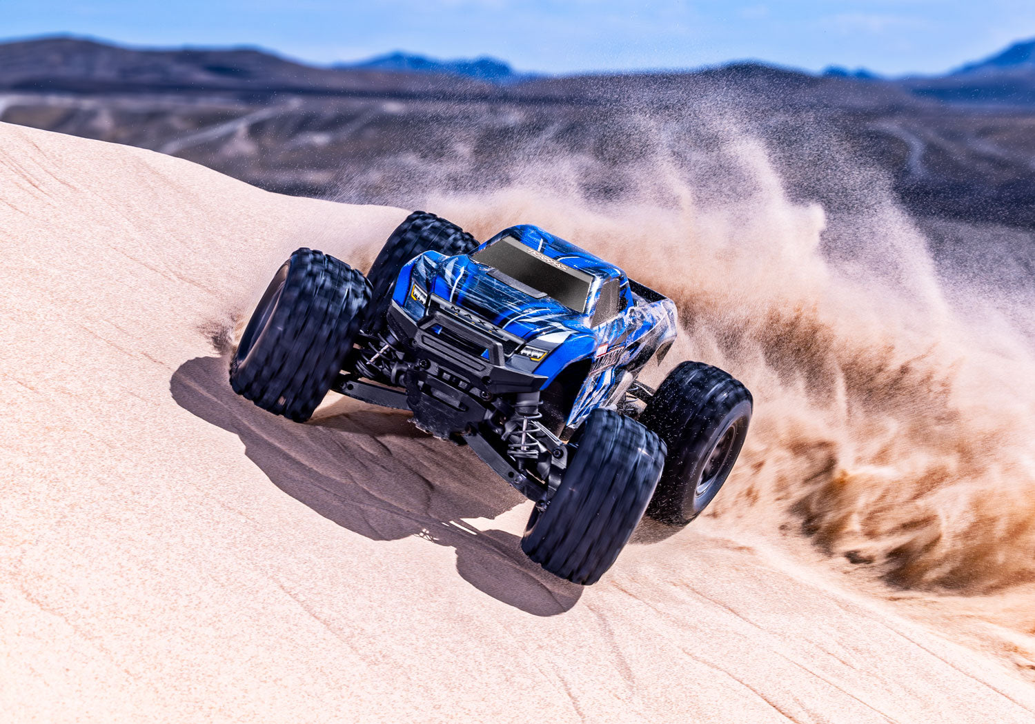 Traxxas Mini Maxx BL-2S 4WD RTR Monster Truck, Blue