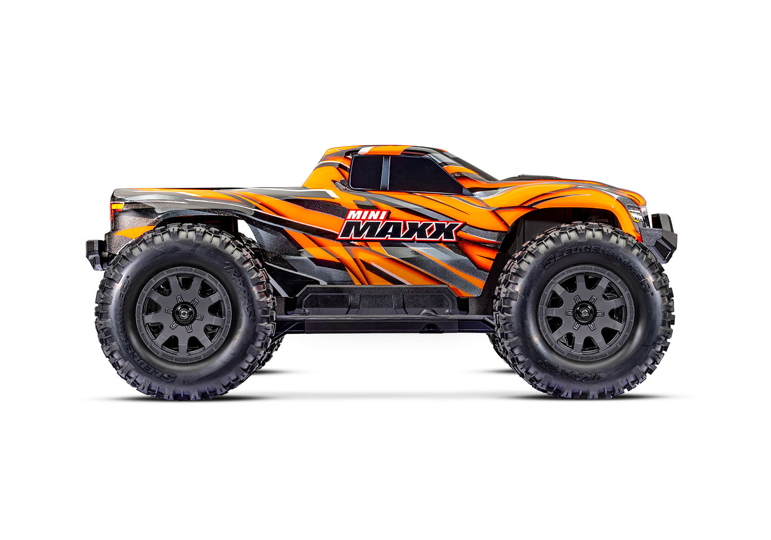 Traxxas Mini Maxx BL-2S 4WD RTR Monster Truck, Orange