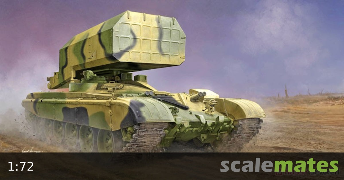 Trumpeter 1:35 - Russian TOS-1 Multiple Launcher Mod.1989