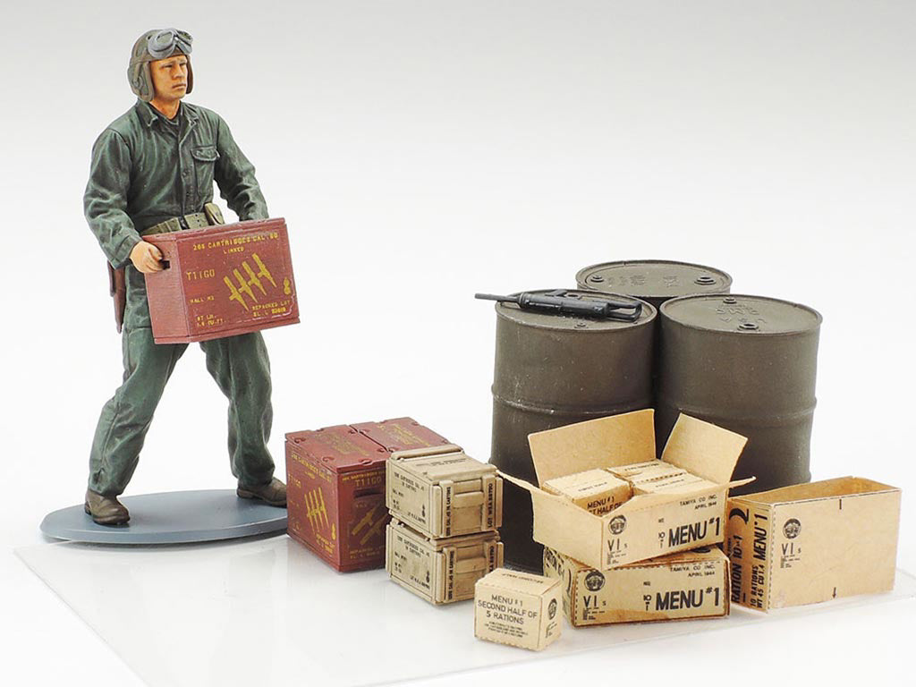Tamiya 1/35 Us 10-In-1 Ration Cartons 12689