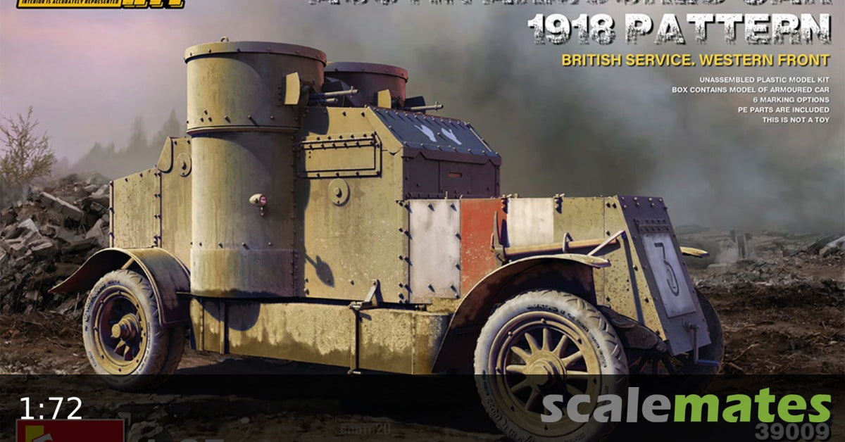 Miniart WWI 1:35 - Austin 1918 Pattern (Jap Service) Int Kit