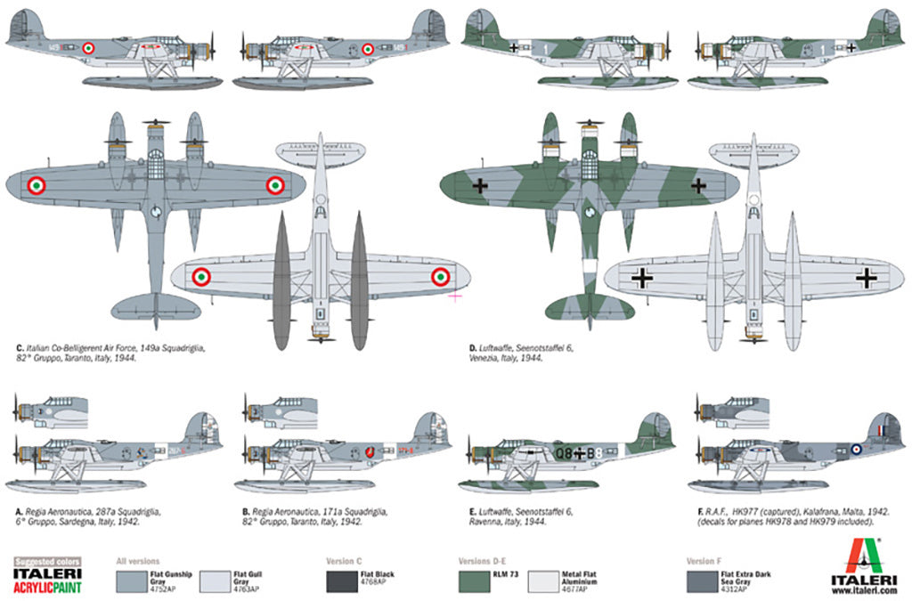 Italeri Cant.Z 506 Airone 1360