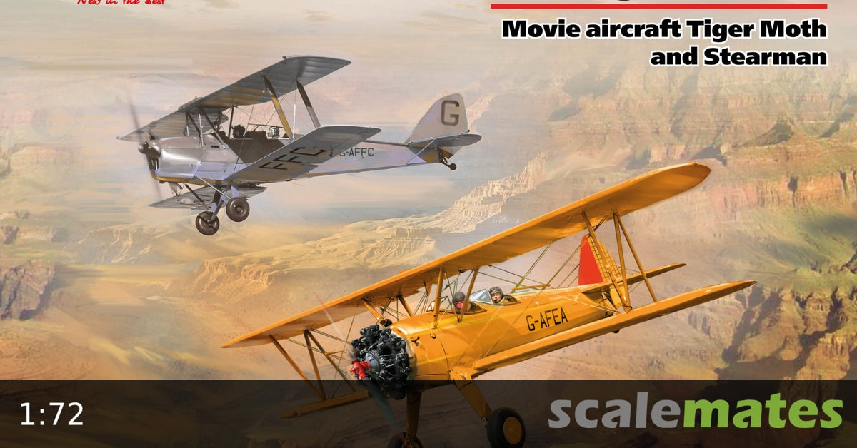ICM 1:32 - The English Patient Aircraft Tiger Moth & Stearman