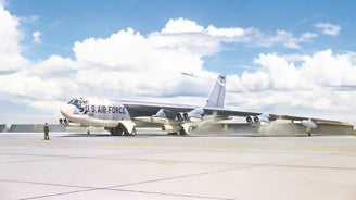 B-52G early with Hound Dog