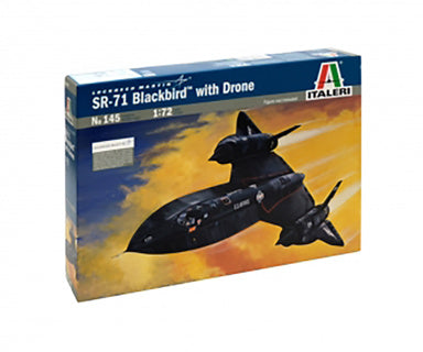 Italeri SR-71 BLACKBIRD with DRONE