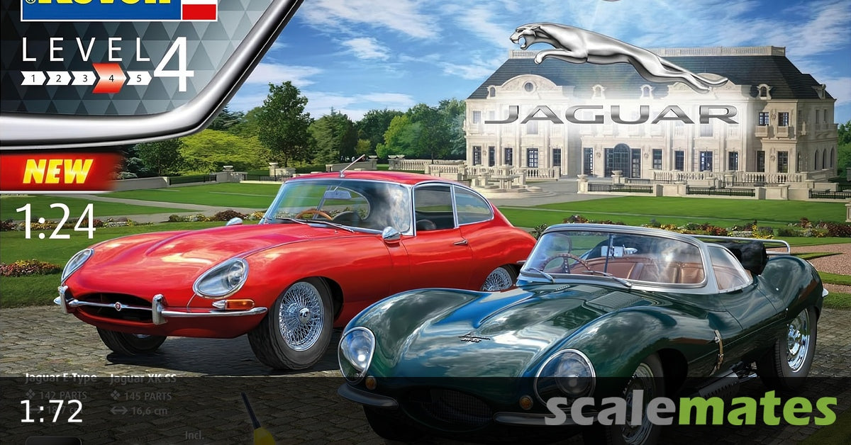 Revell 1:24 - 100 Years Jaguar (Gift Set)