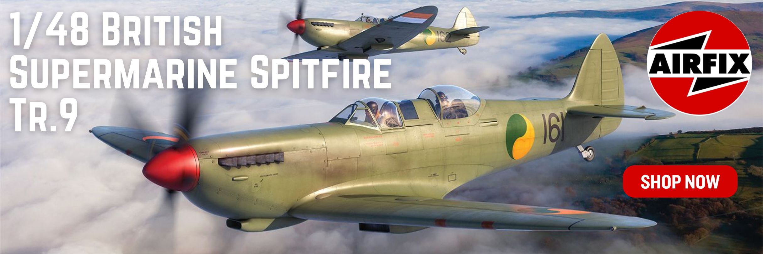 New airfix supermarine spitfire header