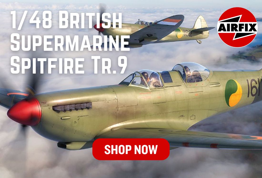 New airfix supermarine spitfire header