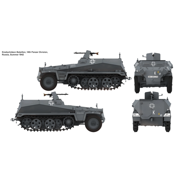 Das Werk 1/16 Sd.Kfz. 250/1 Ausf.A - DW16018