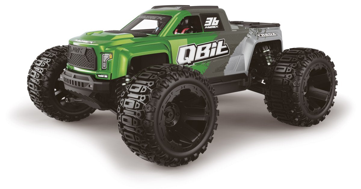 HPI Racing Qbit MT 1/16th Monster Truck - Green 151004